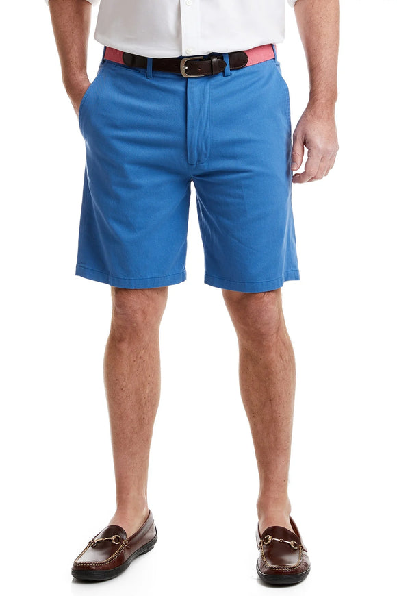 Men's Cisco Stretch Twill Cotton Shorts/ Ocean Blue