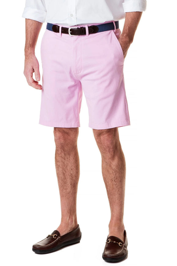 Men;s Cisco Stretch Twill Shorts Pink