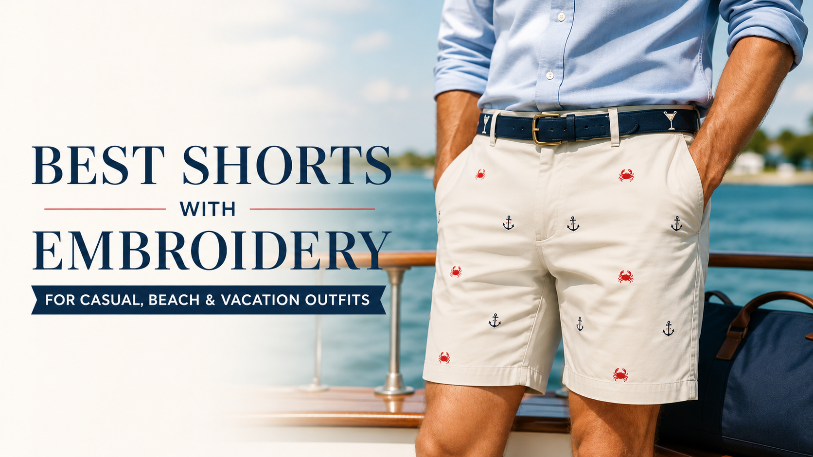 Best Shorts With Embroidery for Casual, Beach, and Vacation Outfits