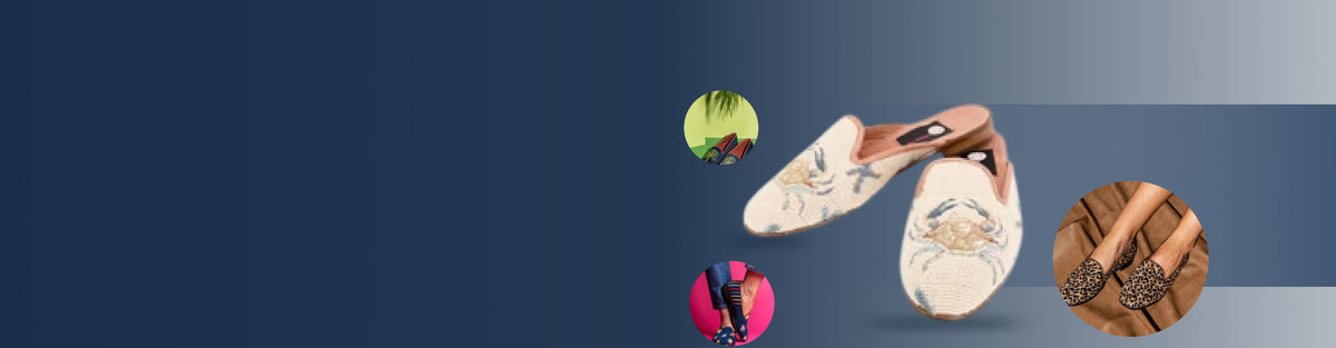 By Paige Misses  Needlepoint Loafers Spring and Summer Collection