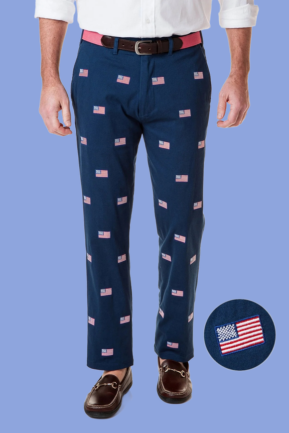 Embroidered pants