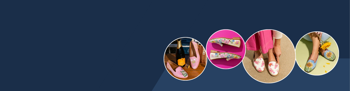 By Paige Misses  Needlepoint Loafers Spring and Summer Collection