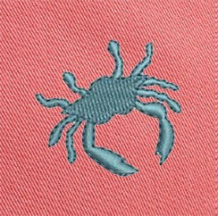 Men's Embroidered shorts Maryland Blue Crab
