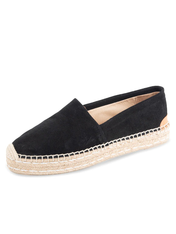 Abigale Slip On Espadrille by Patricia Green Black