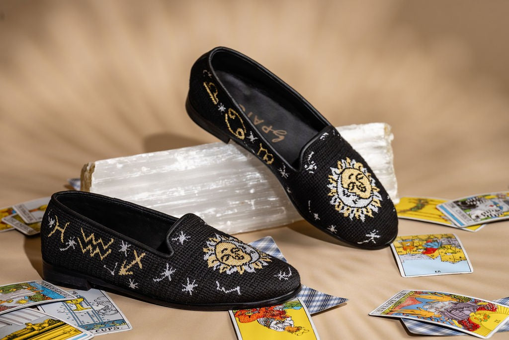 It showing up on our radar  Long awaited Zodiac Needlepoint Loafer