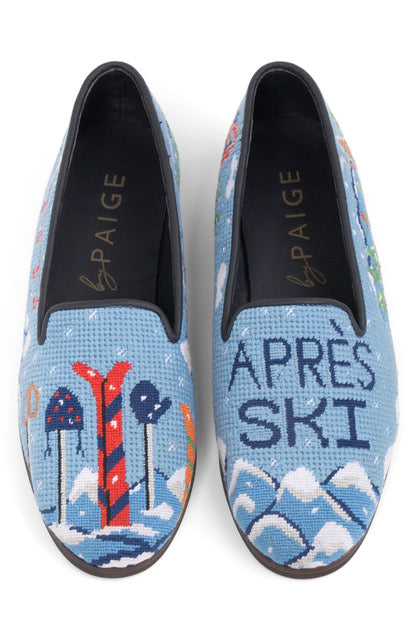 Sale Rack Sample  Misses Needlepoint Shoes Apres Ski SR