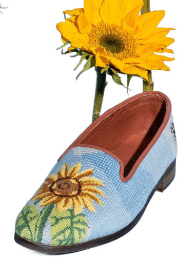 Misses Needlepoint Loafer by Paige Sun Flowers