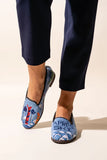 By Paige Misses Handstitched Needlepoint Loafer Apres Ski |Desdigns by Lillie