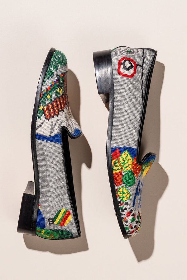 by Paige Needlepoint shoe Aspen