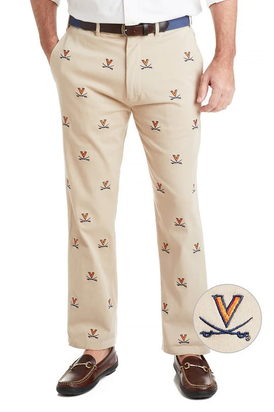 Men,s Collegiate Embroidered Pants  UVA