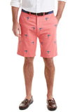 Men's Embroidered Shorts Sailfish On Sunset