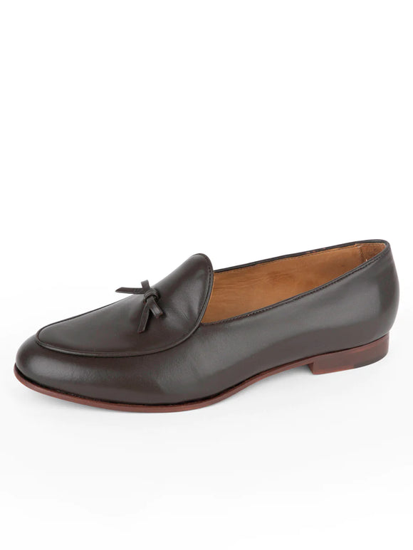 Patricia Green Belgian Loafers Chocolate