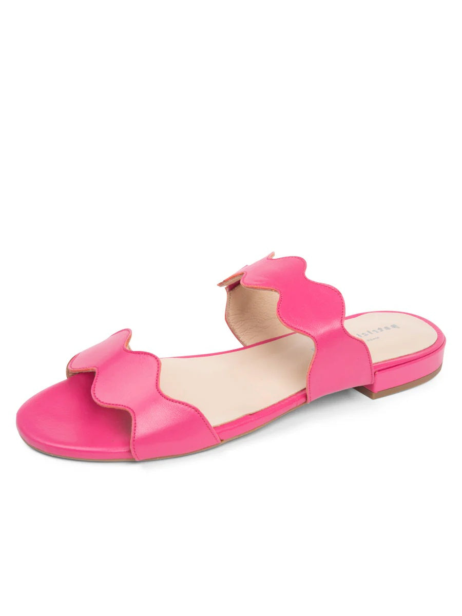 Imported Palm Beach Handstitched Sandal Hot Pink