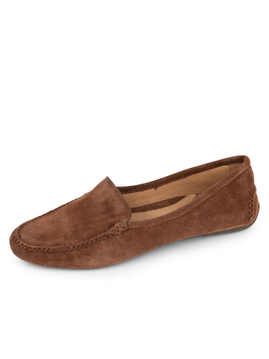 Patricia Green Driving Moccasin Chocolate  Suede| Designs by Lillie