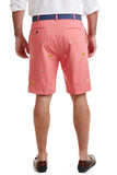 A Best Selling Embroidered Short  Seeking Paradise on Sunset