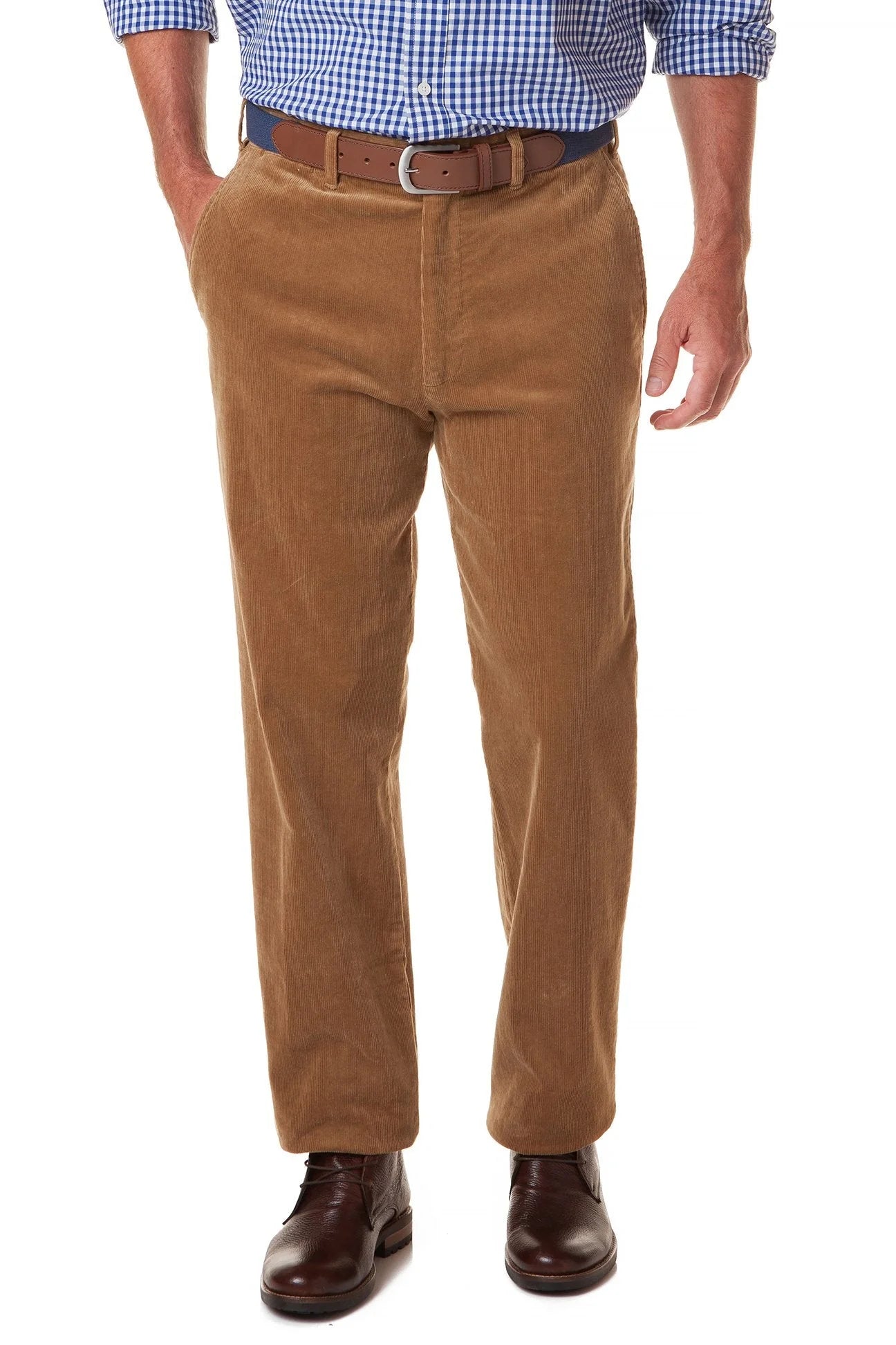 Beachcomber stretch Corduroy by Castaway Clothing Khaki