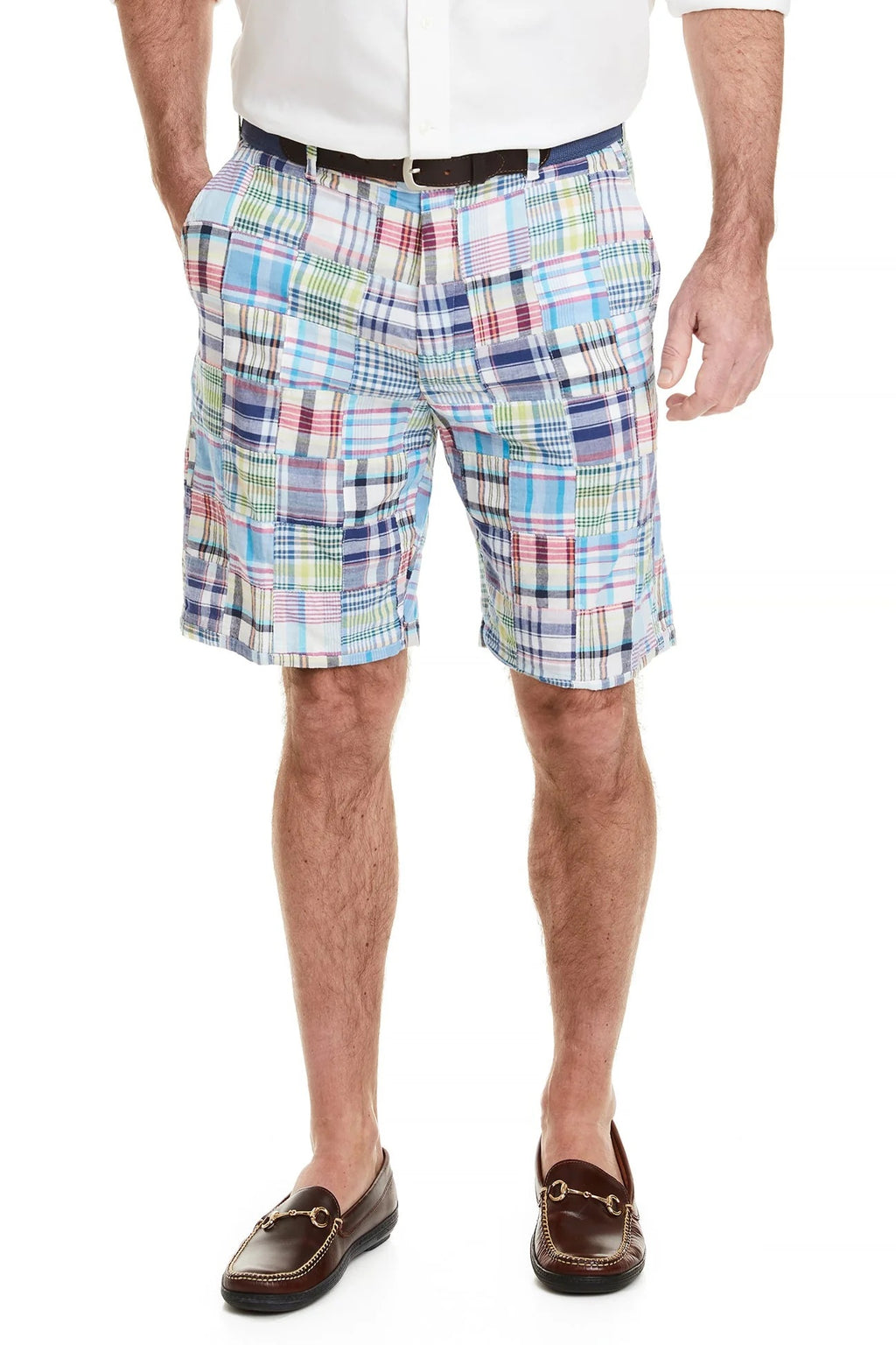 Men's Cisco stretch Twill Madras Shorts