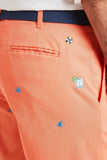Cisco Embroidered Shorts Fin and Tonic coral} Designs by Lillie