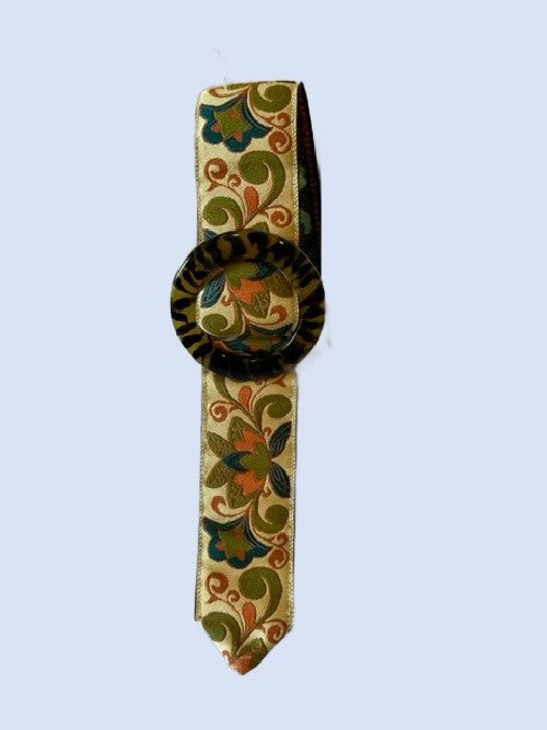 MIsses Designer Warp Soft Yellow Jacquard