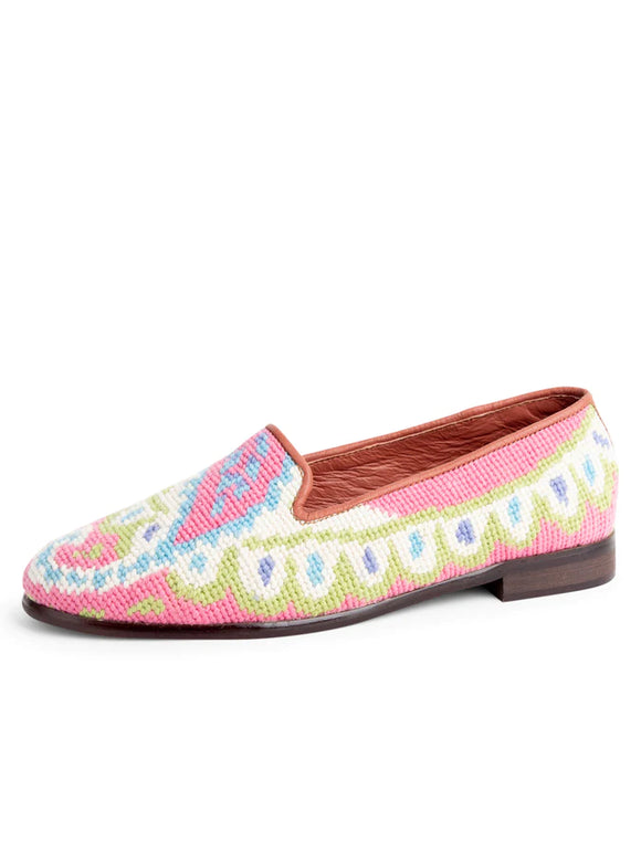 Misses needlepoint Shoes New Preppy Paisley