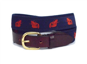 Mens Lobster ribbon belt is a must have for back yard clam bakes
