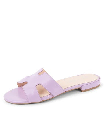Hallie Flat Sandal by Patricia Green Lavender