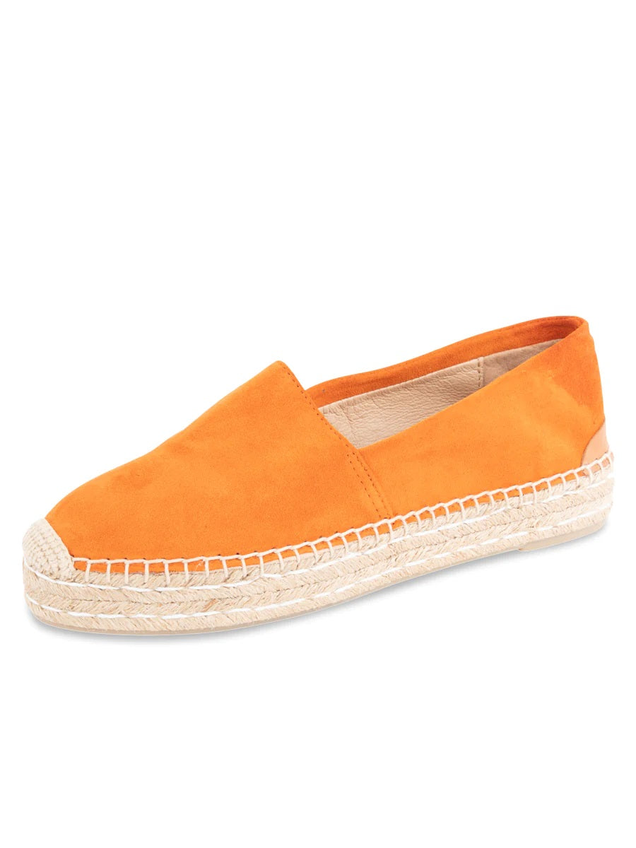 Abigale Slip on Espadrilles by _Patricia Green Orange